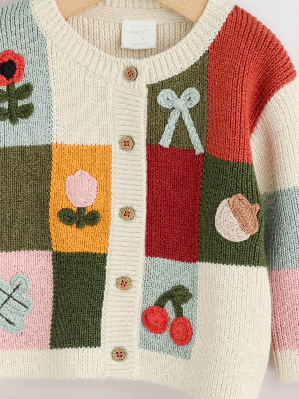 Patchwork Autumnal Crochet Baby
Cardigan