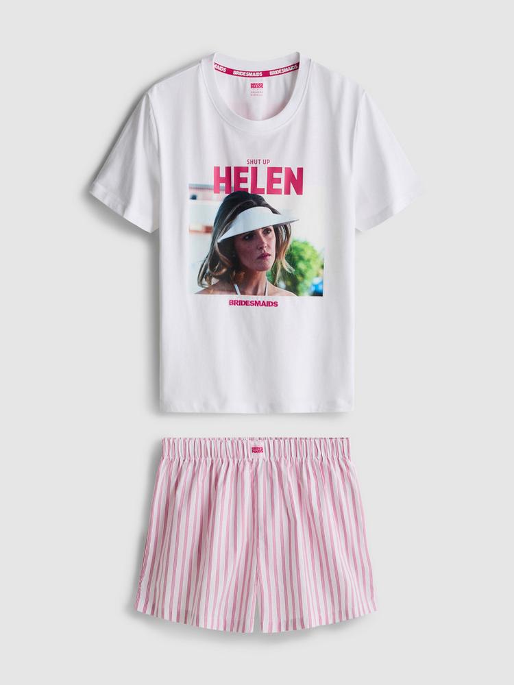 Bridesmaids Cotton Graphic Shorty Pyjamas