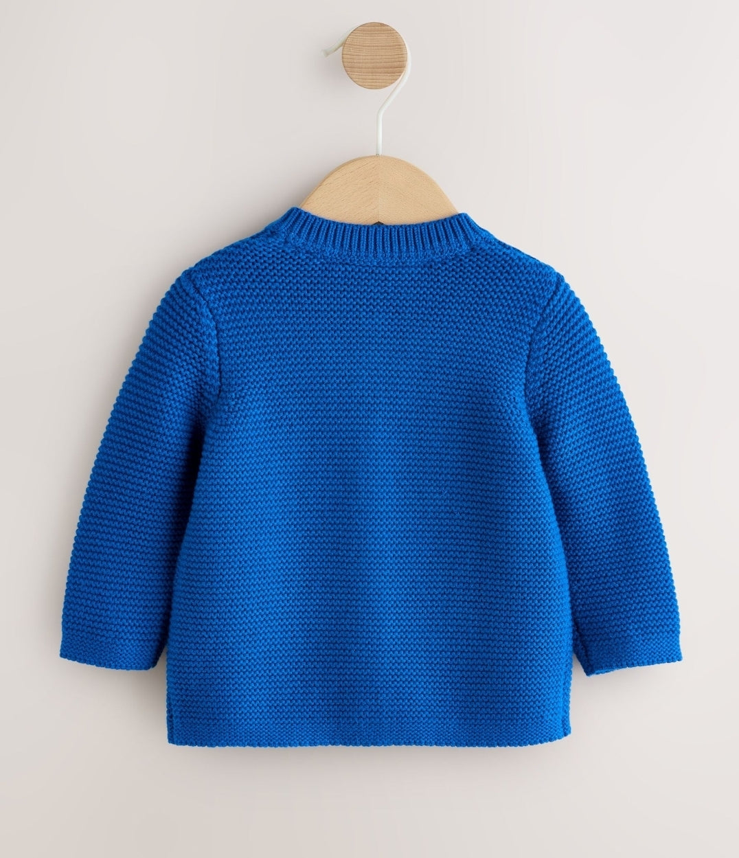 Blue Embroidered Cherry Cardigan