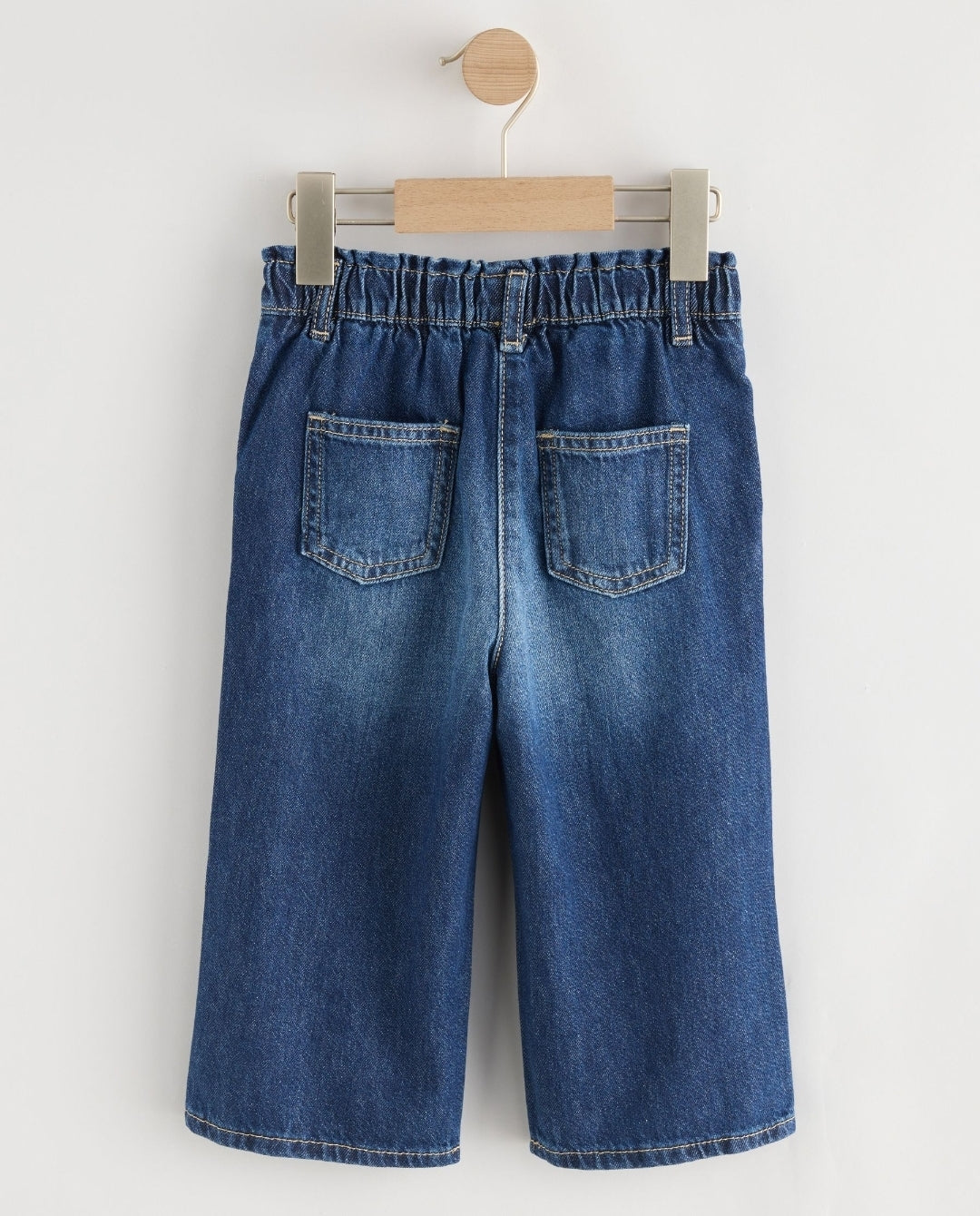 Denim Dark Wash Wide Leg Jeans
