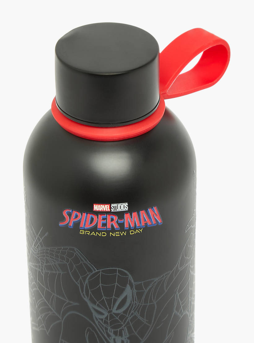 Spiderman Print Stainless Steel Water Bottle