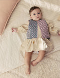 Cream Floral Baby Dress and Gilet Set 2 Piece