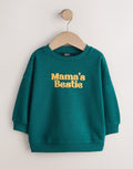 Green Mama's Bestie Printed Crew Neck Sweat Top