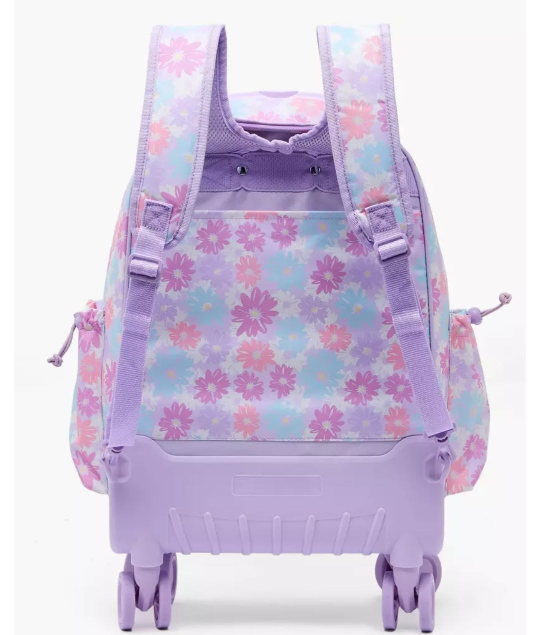 New Expressions Printed 3-Piece Trolley Backpack Set  18 inches