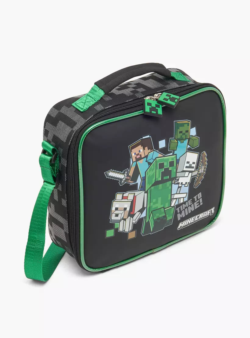 Minecraft Print Lunch Bag