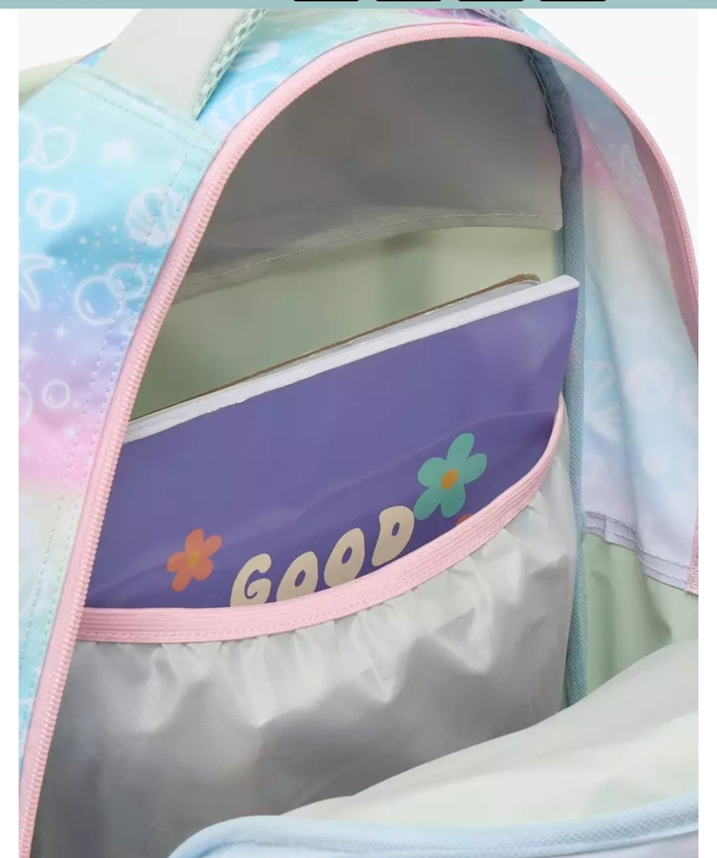 Mermaid Print 5-Piece School Trolley Bag Set  16 inches