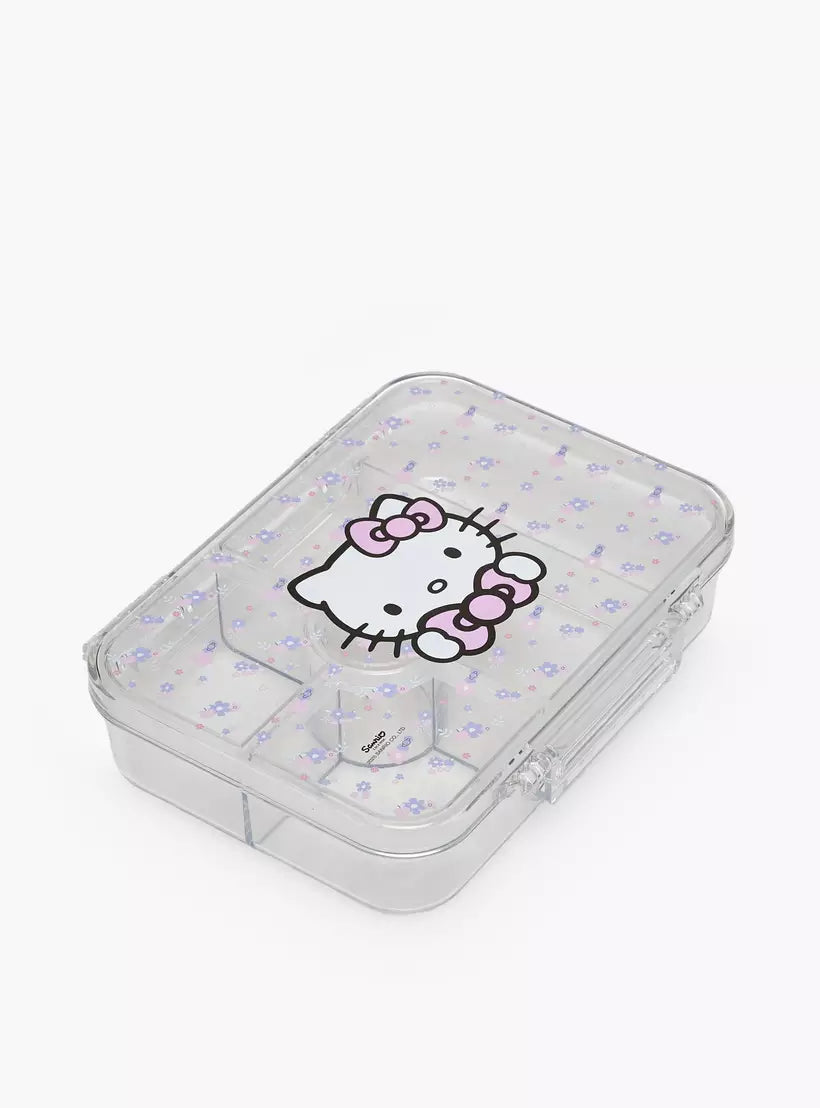 Sanrio Hello Kitty Print Lunch Box for Girls with Compartments