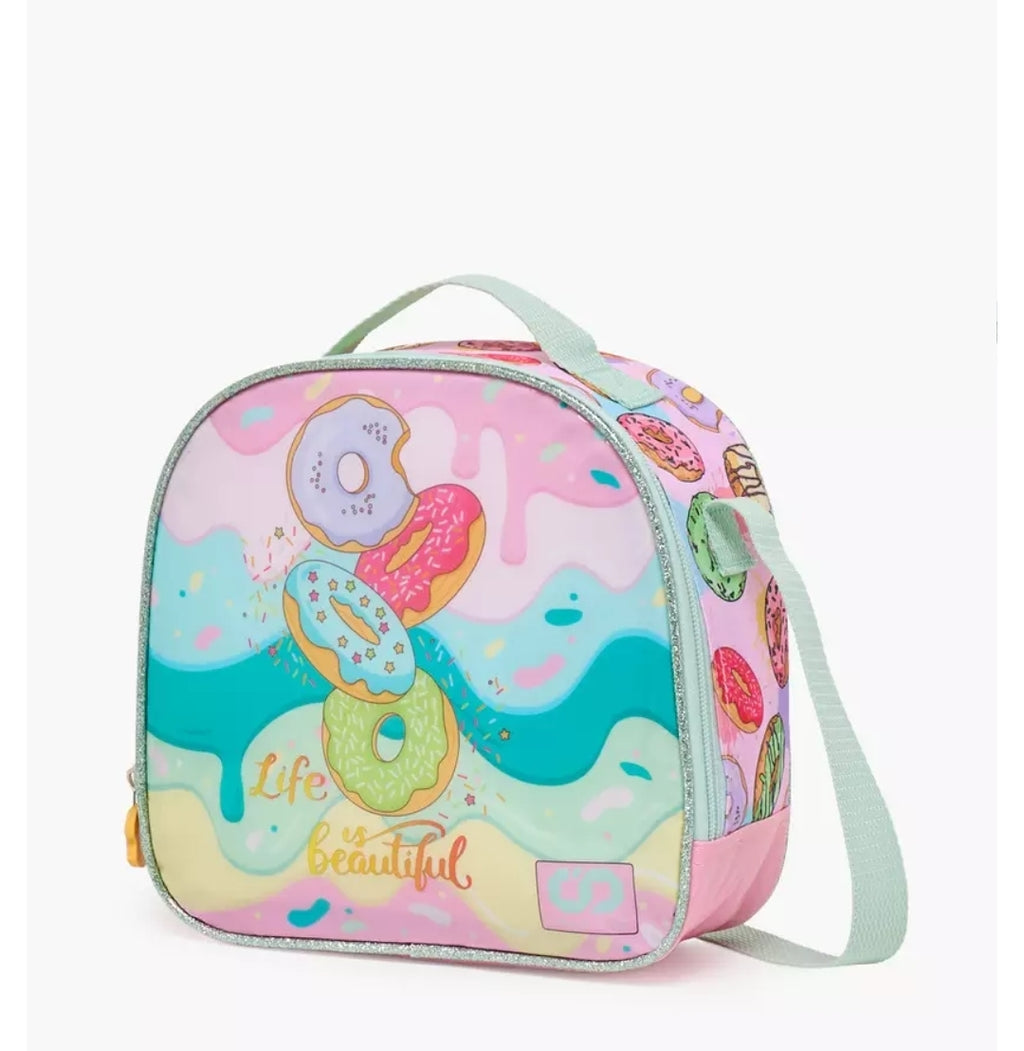 Printed 5-Piece School Trolley Bag Set 16 inches