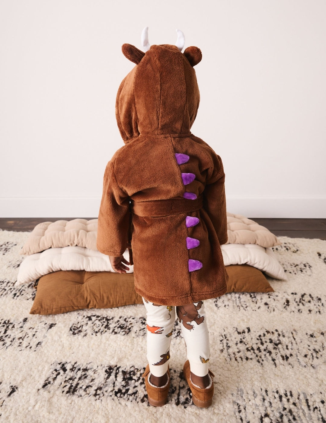 Brown Gruffalo Fleece Robe