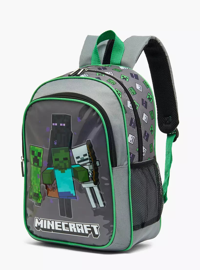 Hollywood Magic Minecraft 5-Piece School Backpack set 16 inches