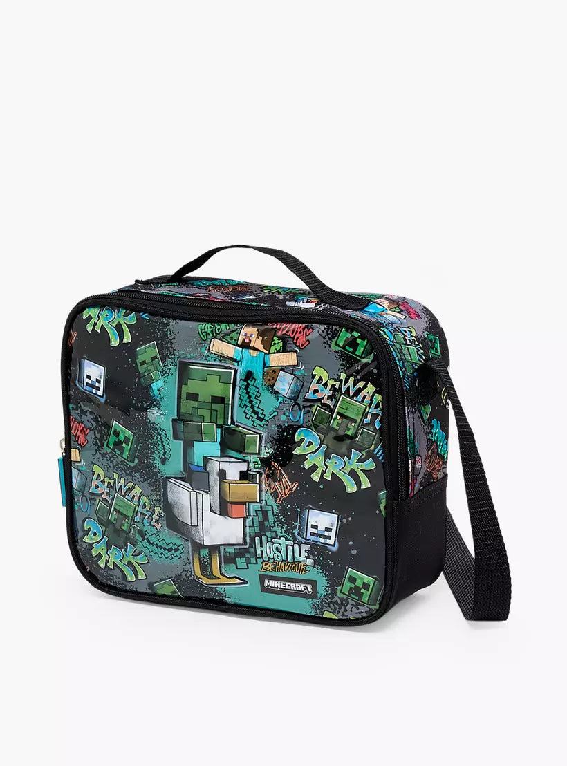 Hollywood Magic Minecraft 5-Piece School Backpack set 16 inches
