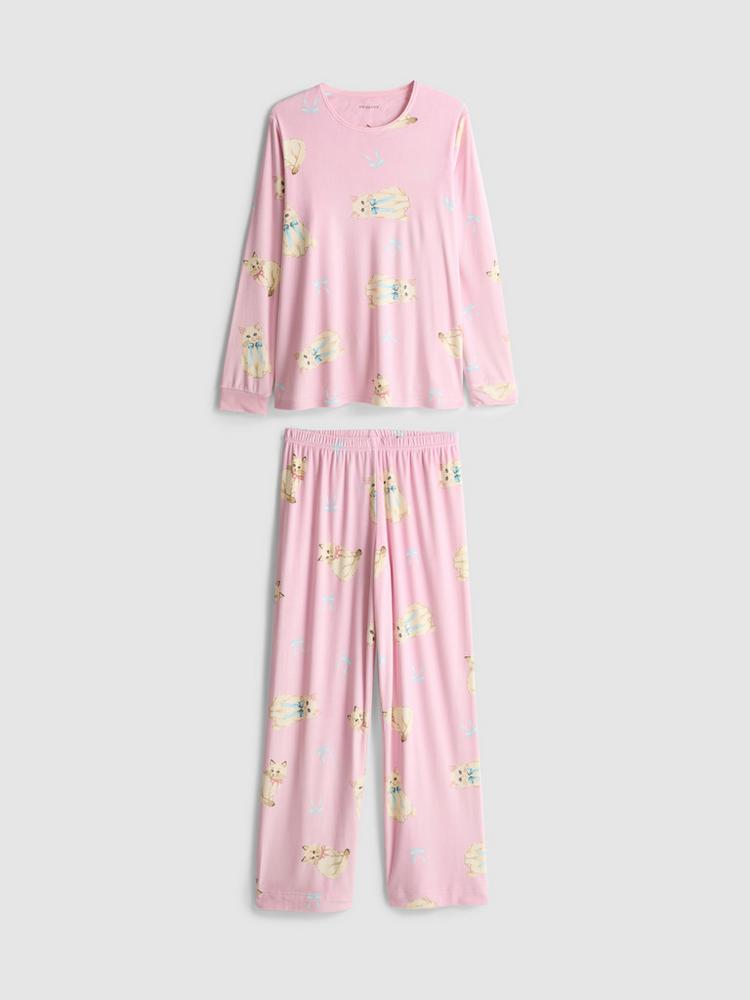Primark Plush Crew Neck Pyjamas