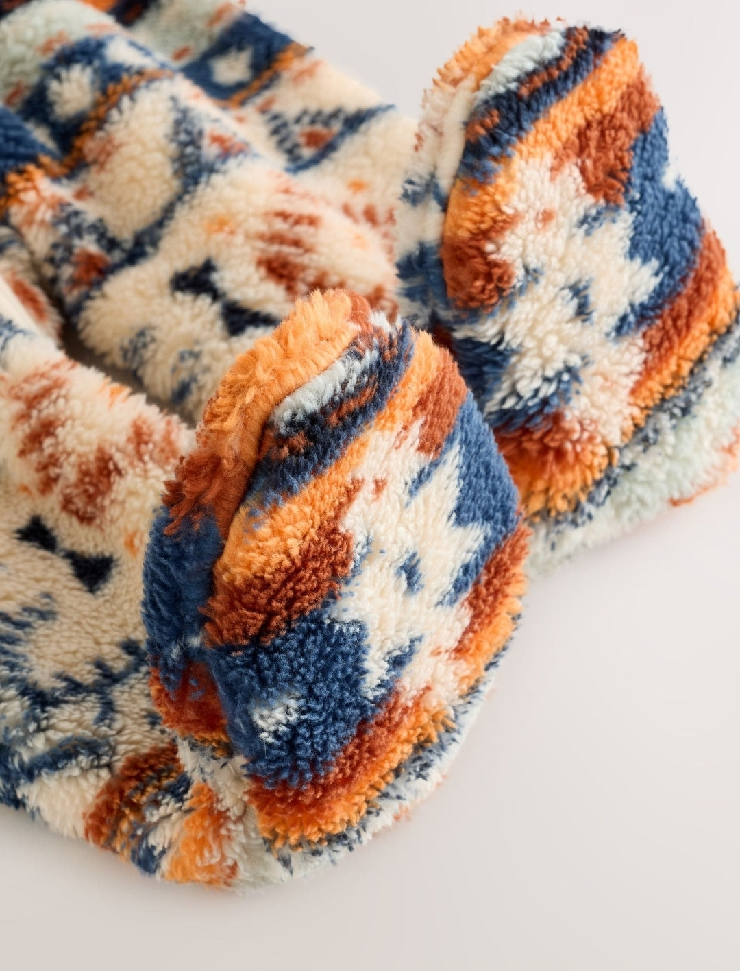 Fairisle Fleece Baby Pramsuit