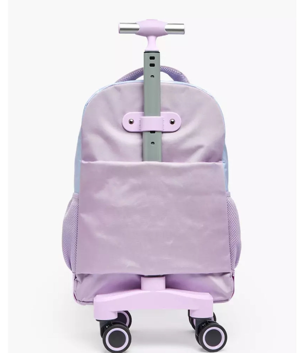 Ombre Print 3-Piece School Trolley Bag Set 18 inch