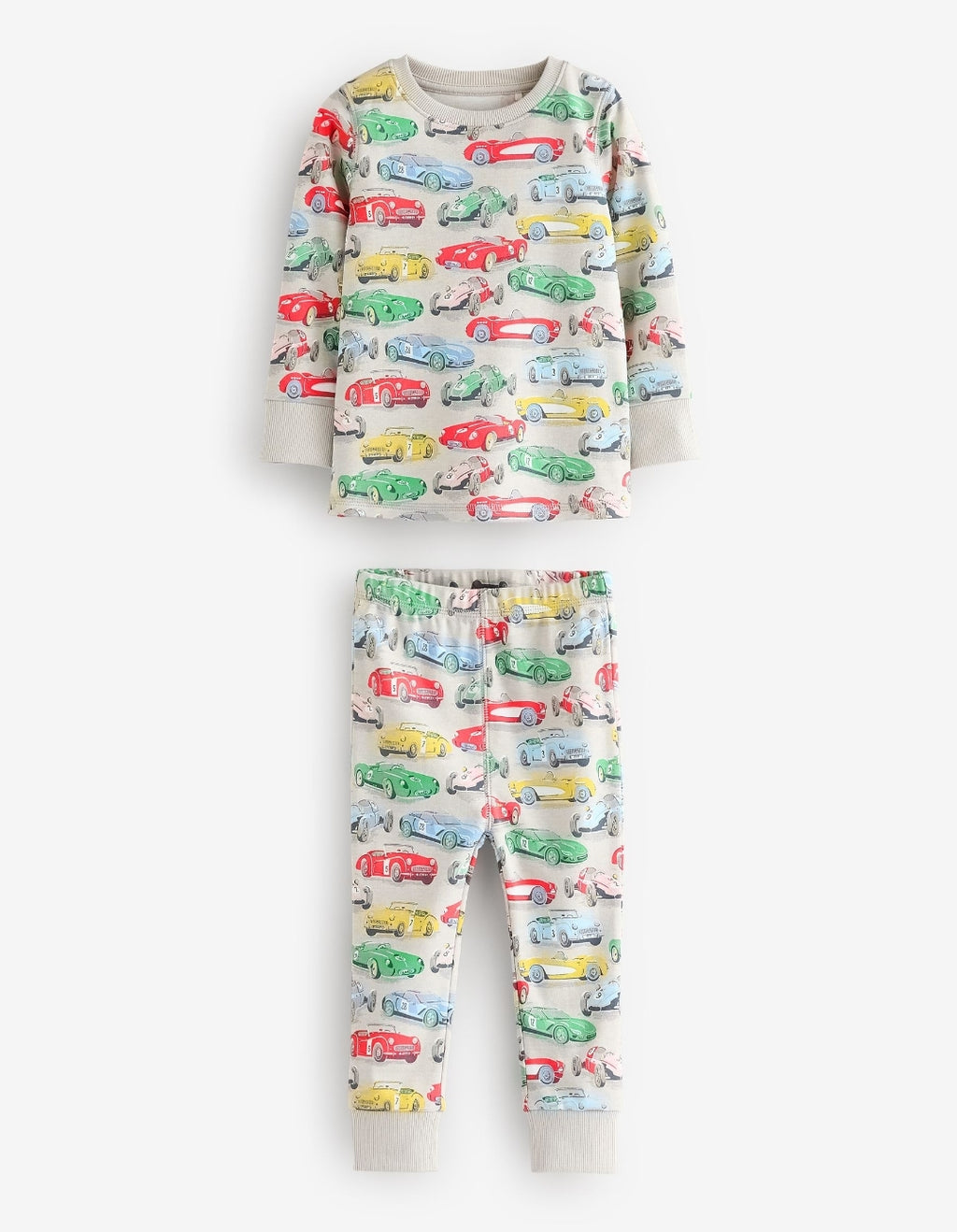 Blue/White Cars Cath Kidston Snuggle Pyjamas 3 Pack