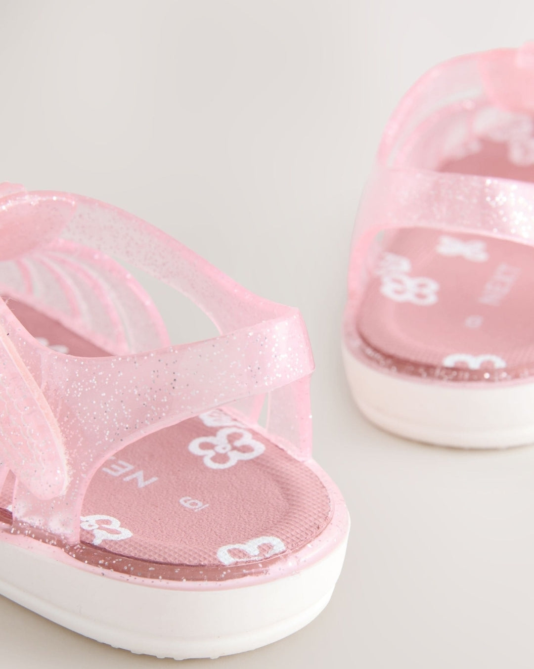 Pink Jelly Sandals