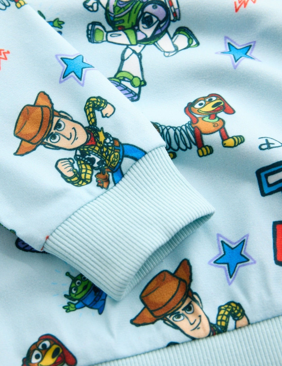Light Blue Toy Story Cosy Fleece Pyjamas