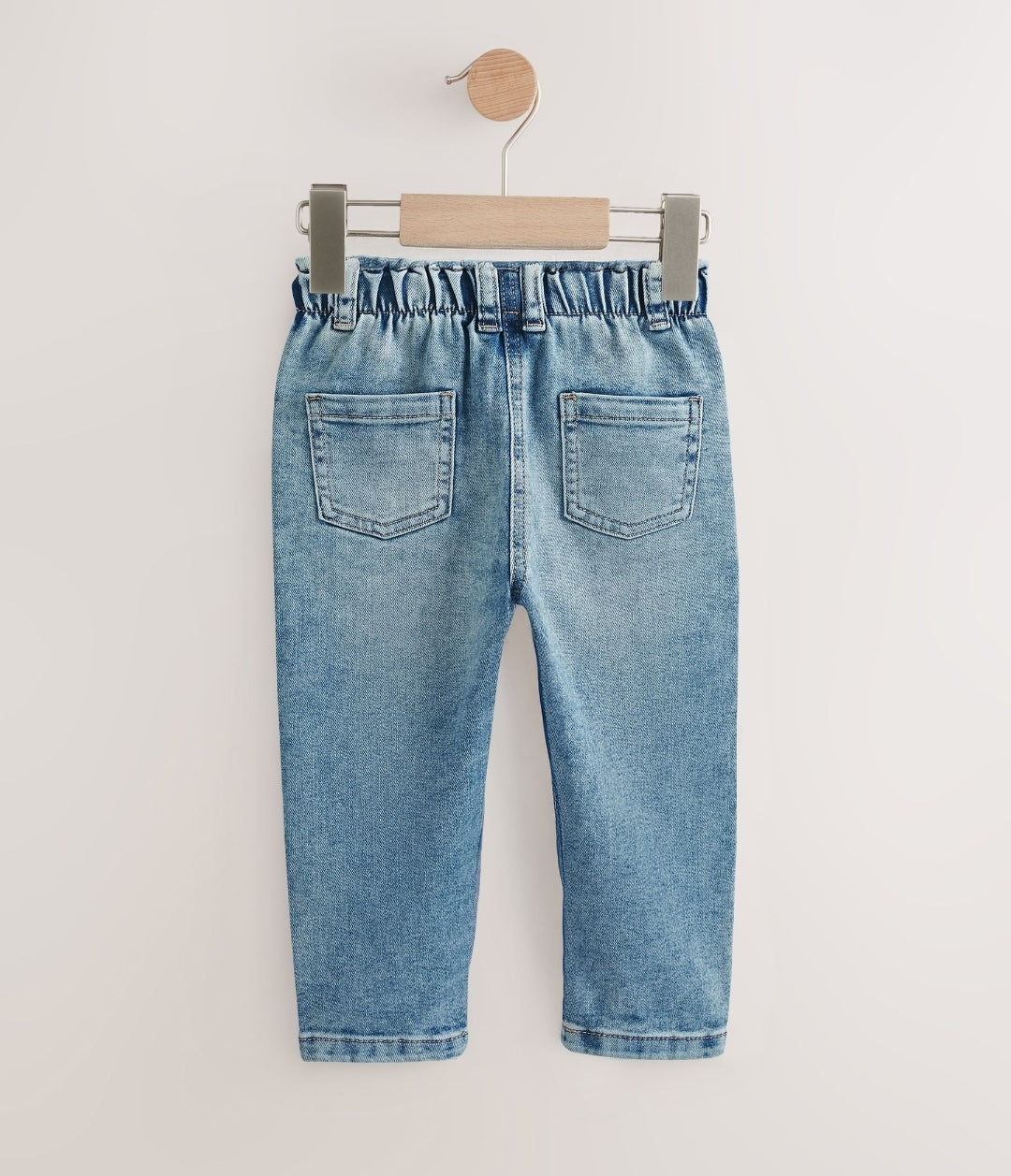 Denim Mid Wash Mom Jeans