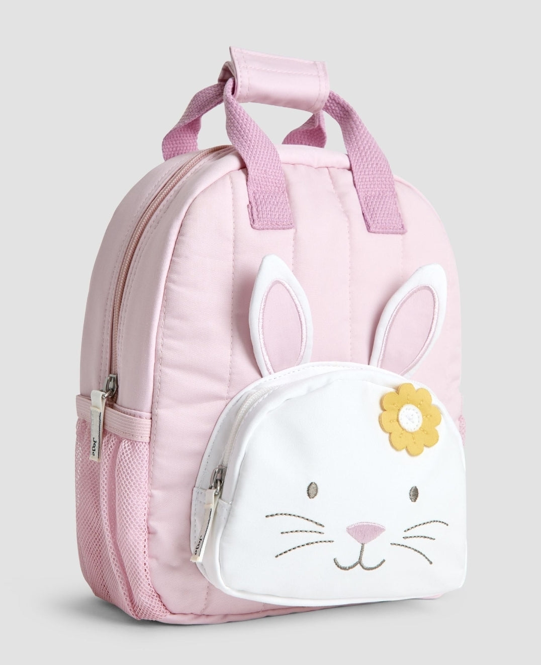 JoJo Maman Bébé Pink Bunny Character Backpack 12 inches