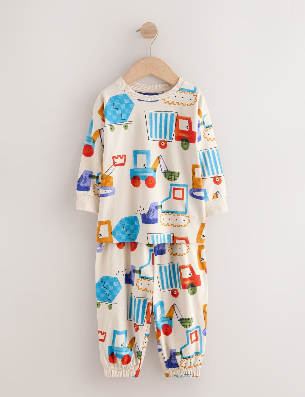 Bright Digger Oversized Pyjamas 3 Pack