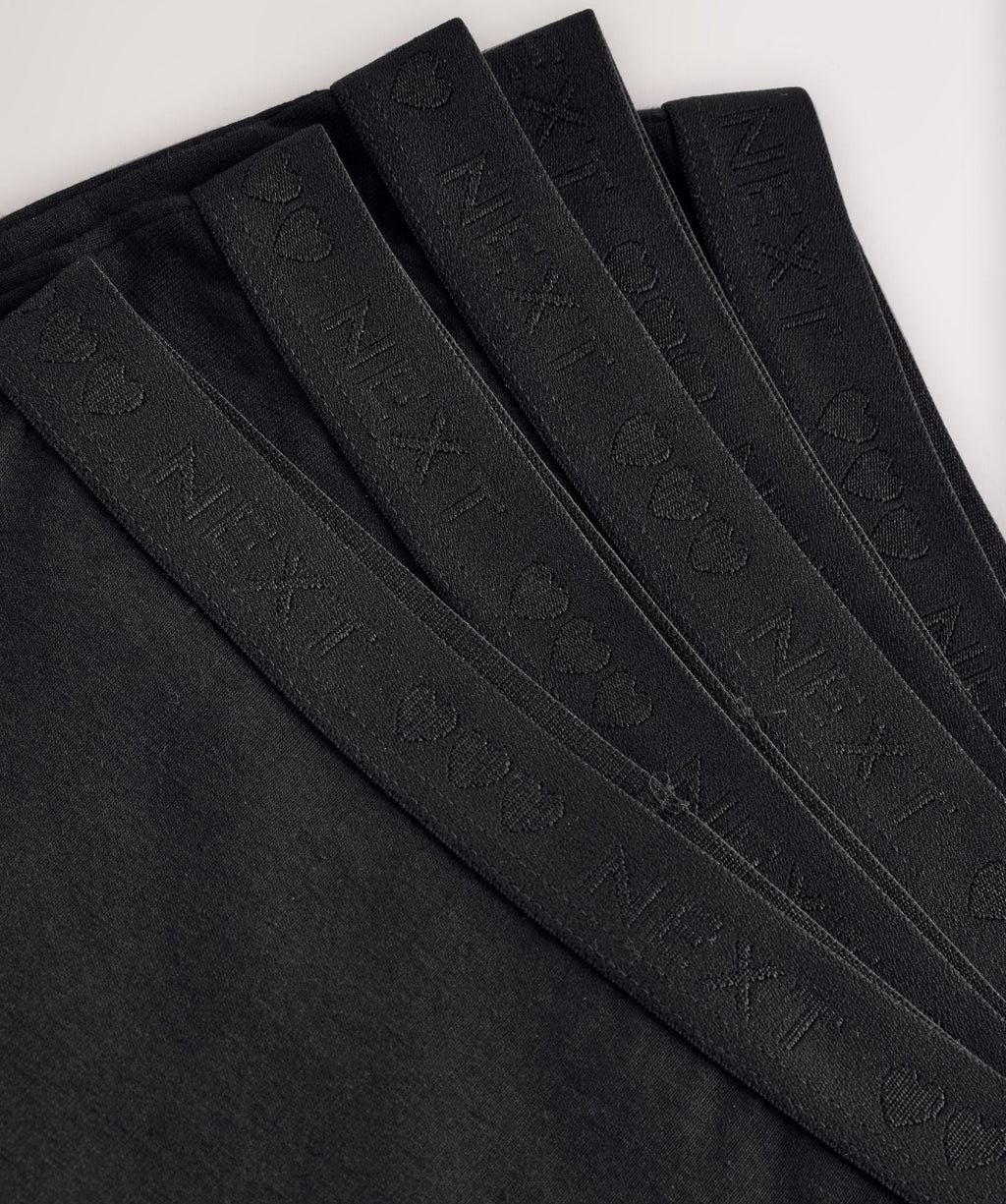 Black Short Briefs 5 Pack
