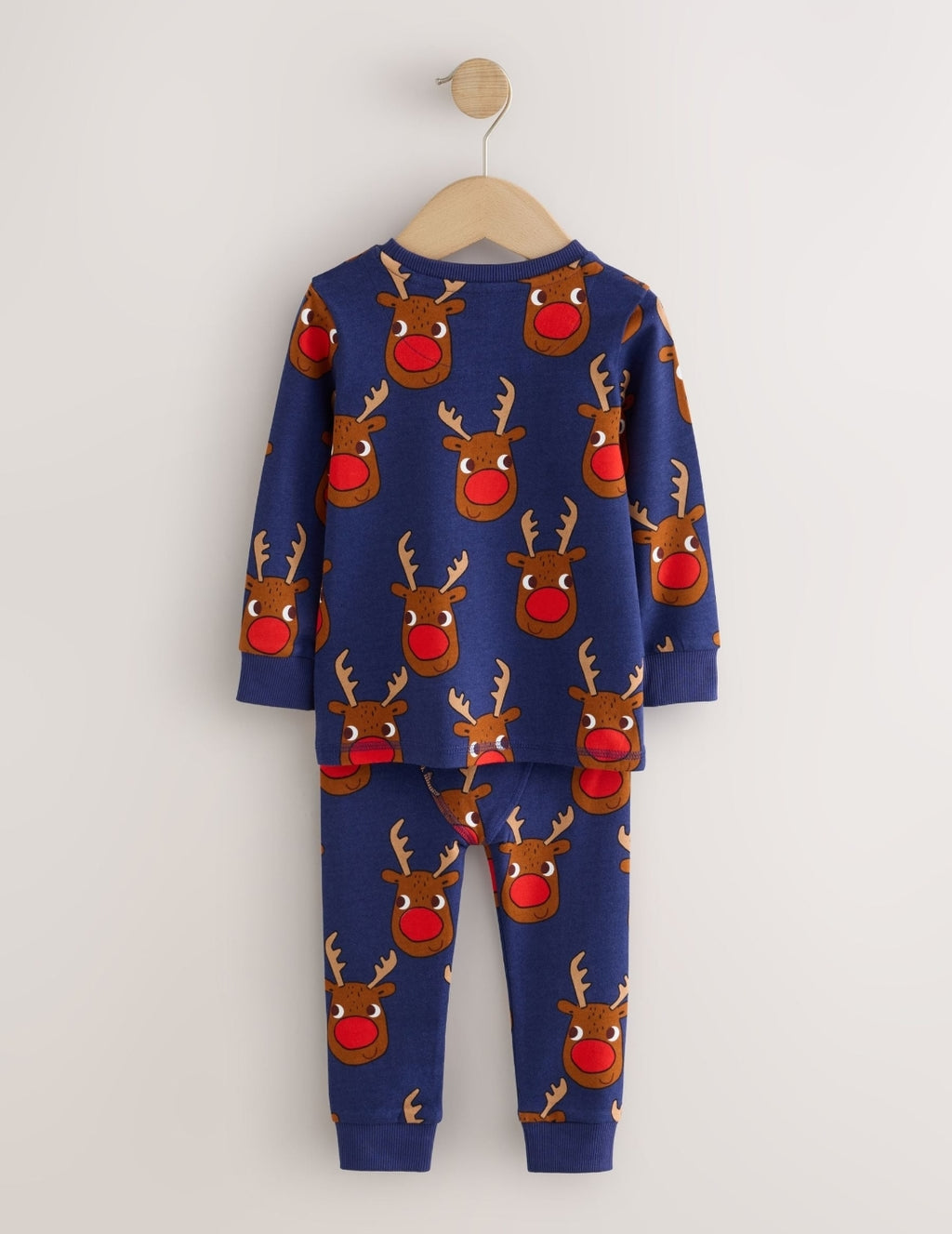 Navy All Over Rudolph ChristmasPyjamas
