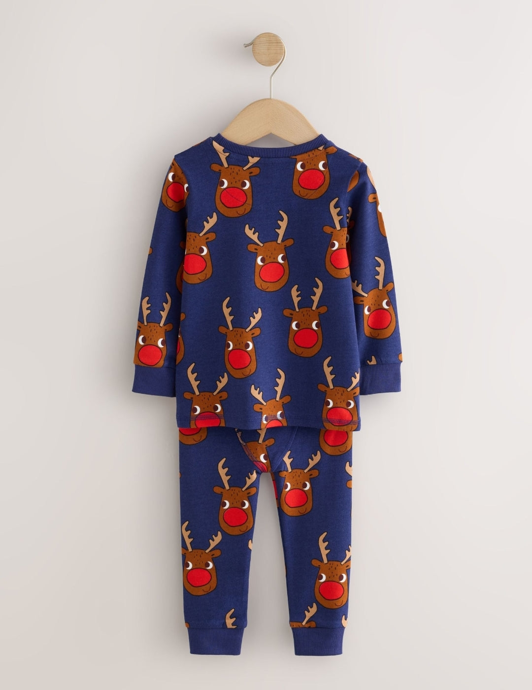 Navy All Over Rudolph ChristmasPyjamas