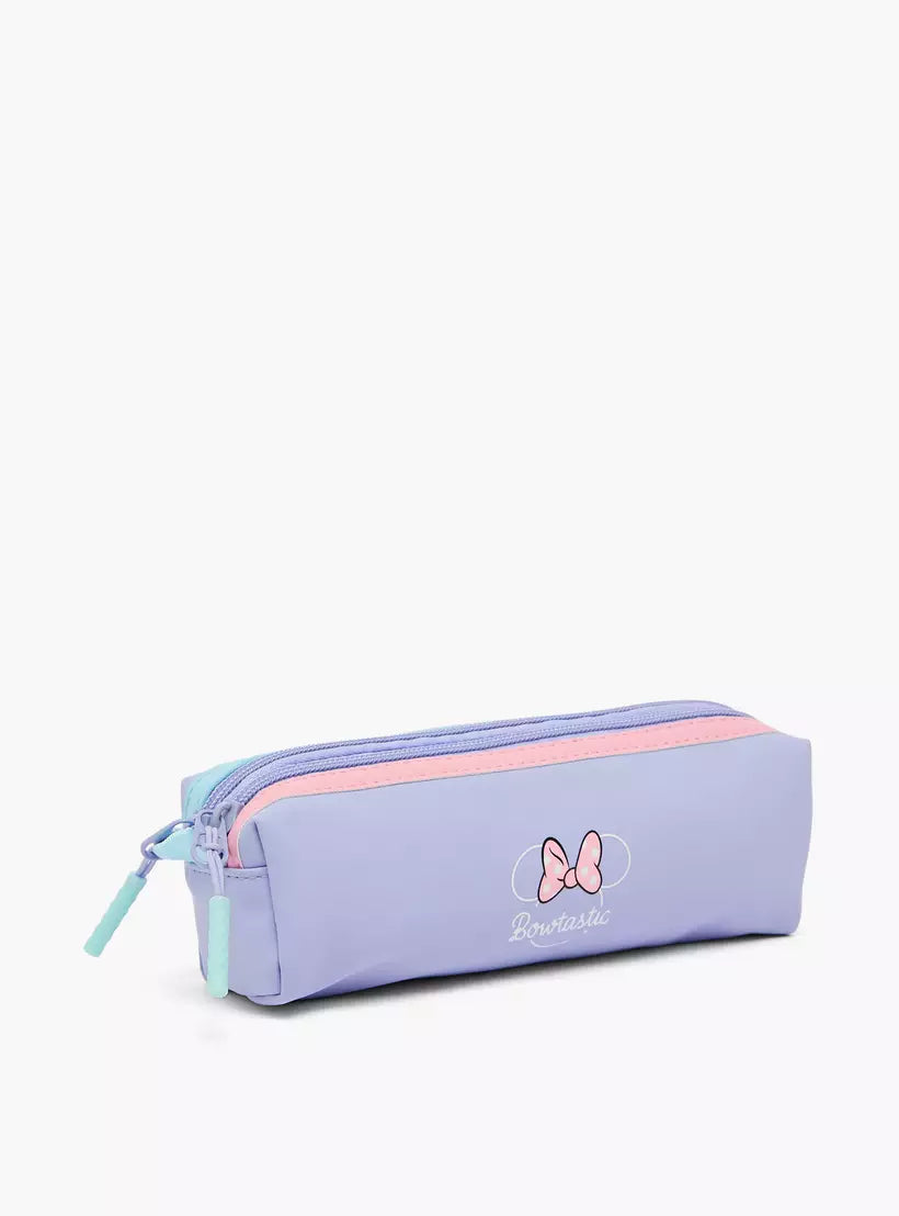 Disney Minnie Mouse Print Pencil Case