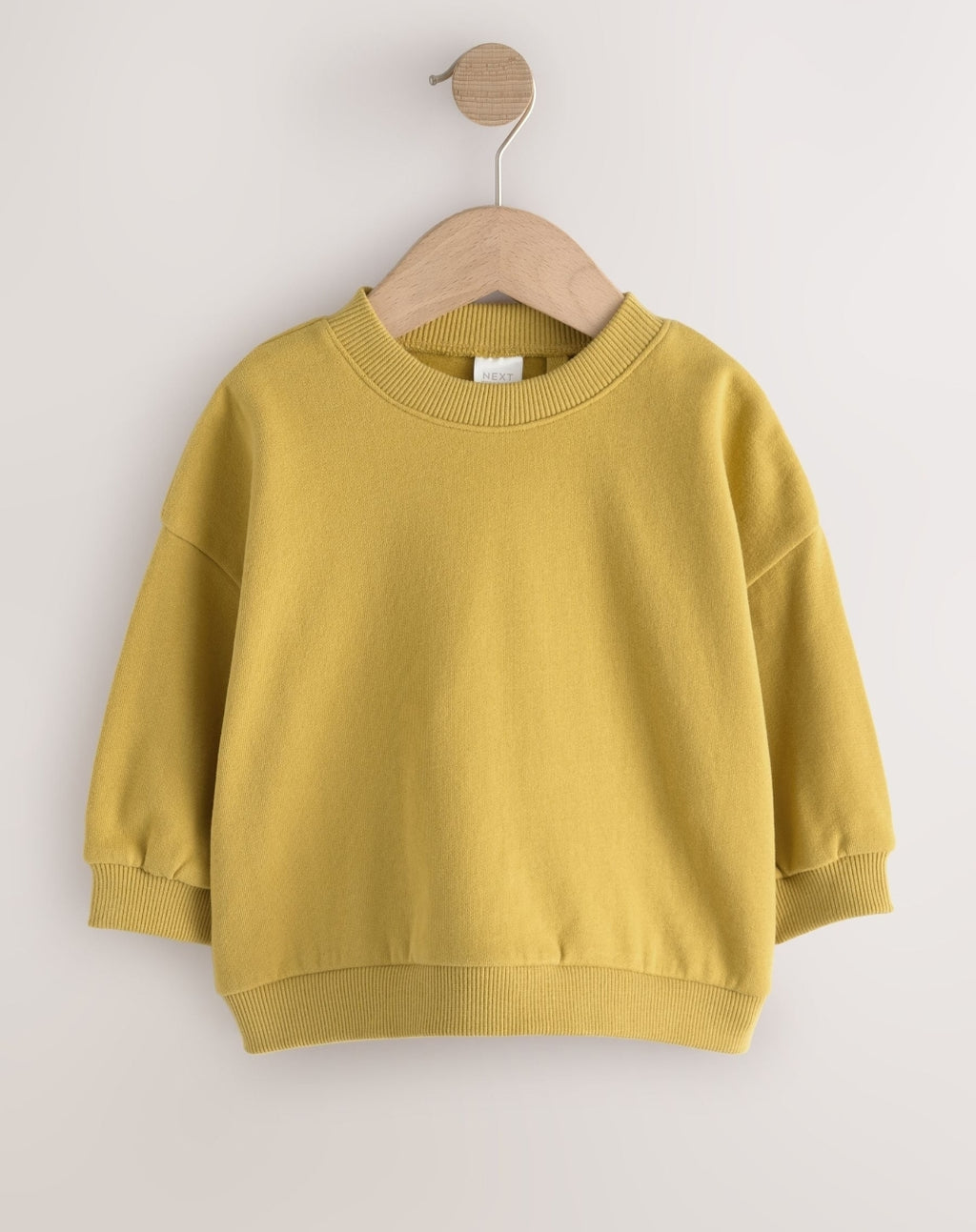 Berry Pink/ Olive Green/ Brown Crew Neck Sweatshirts 3 Pack