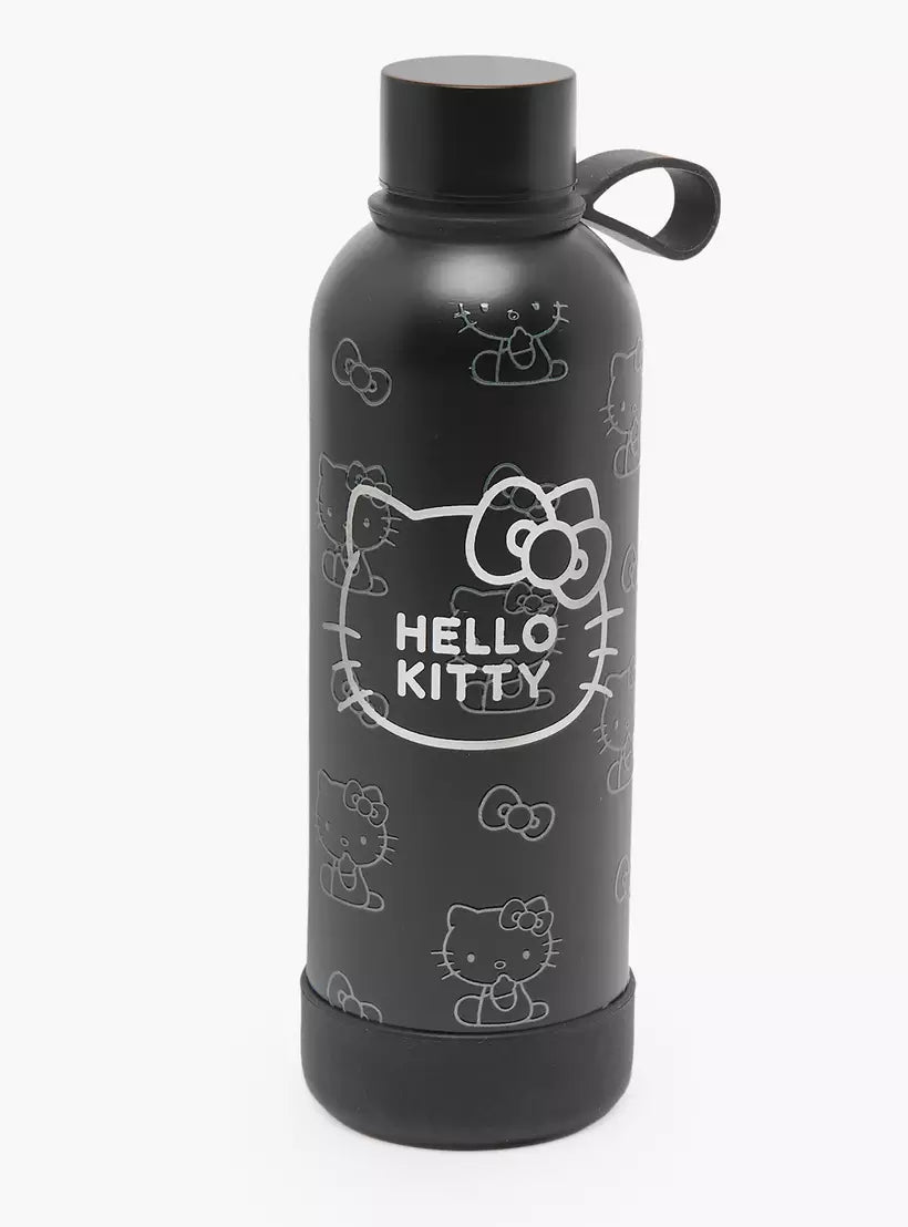 Sanrio Hello Kitty Print Stainless Steel Water Bottle with Loop Handle