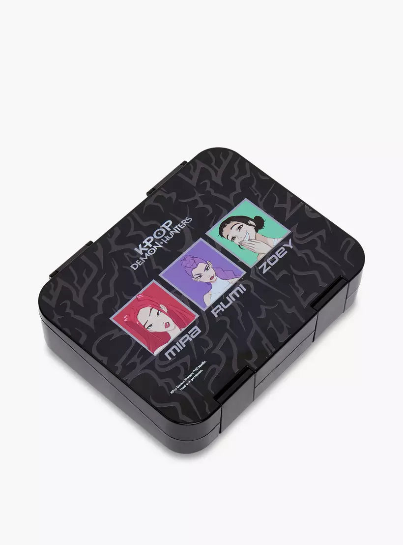 Netflix KPop Demon Hunters Print Bento Lunch Box