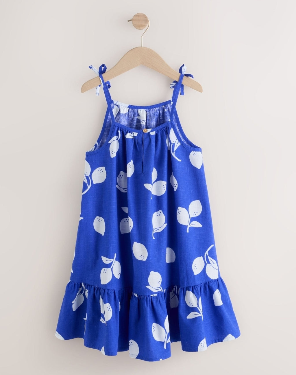 Cobalt Blue Angel Sleeve Dress