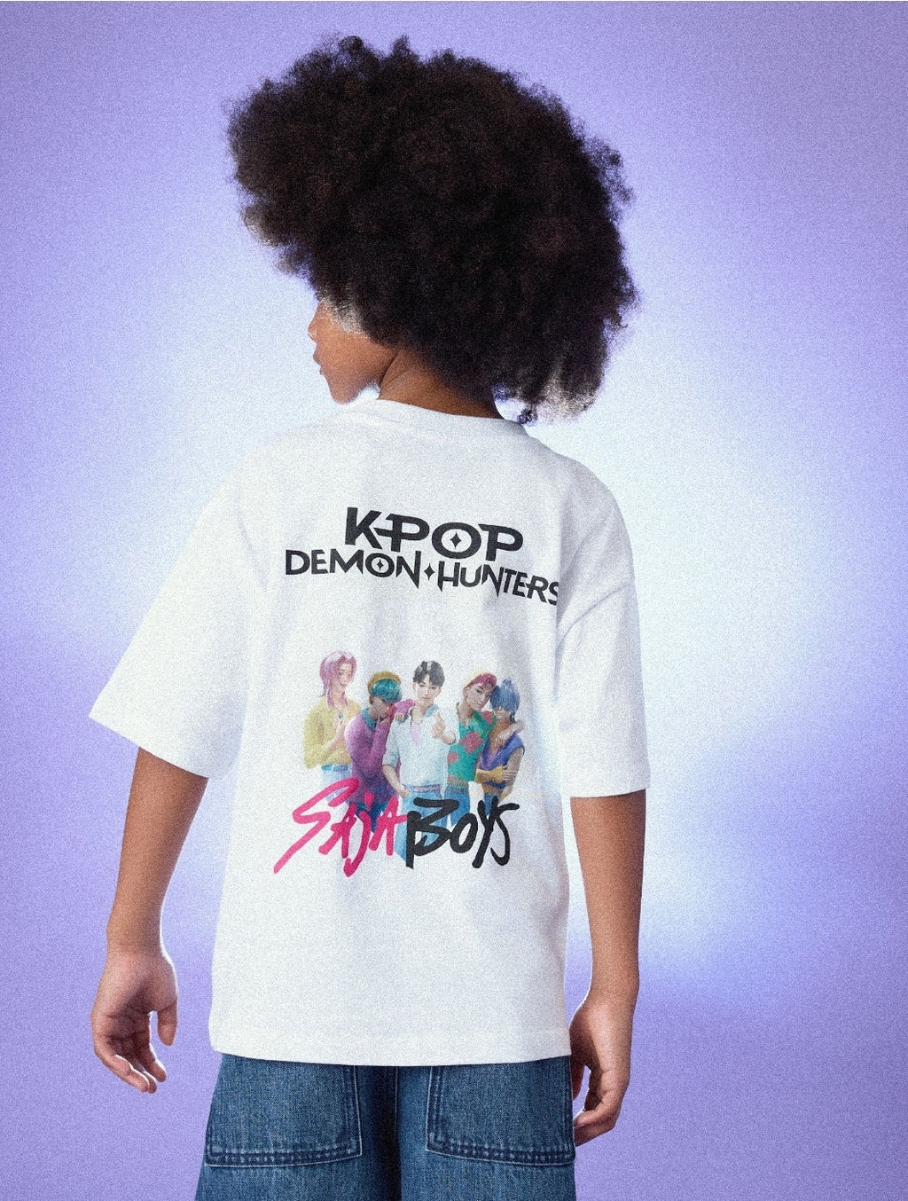 White KPOP Demon Hunters T-Shirt