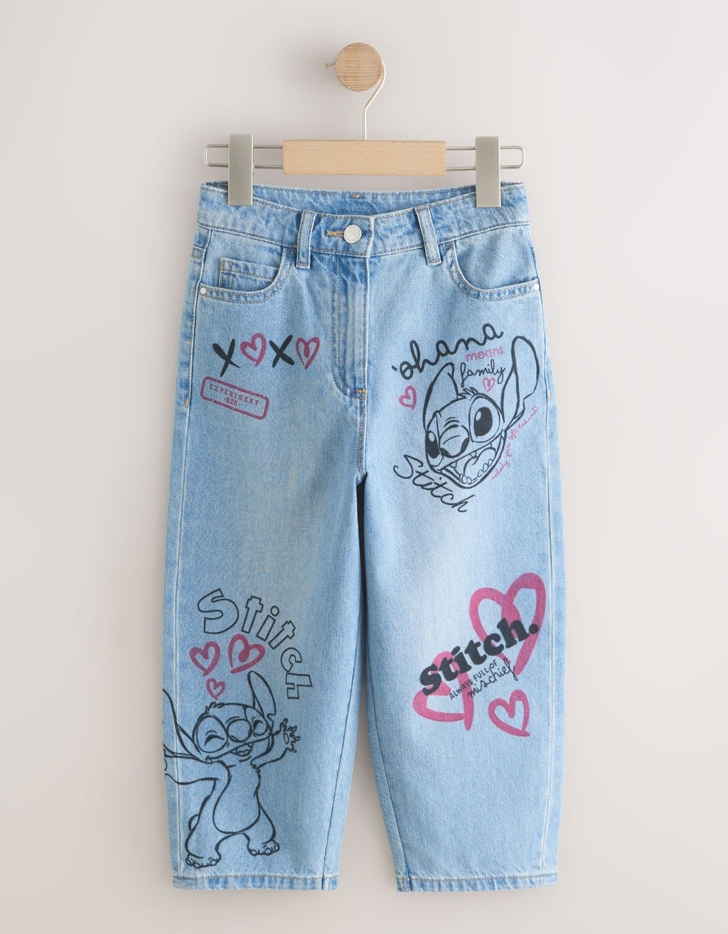 Lilo & Stitch Barrel Jeans