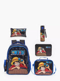 Toei Animation Printed 5-Piece School Backpack Set  16 inches