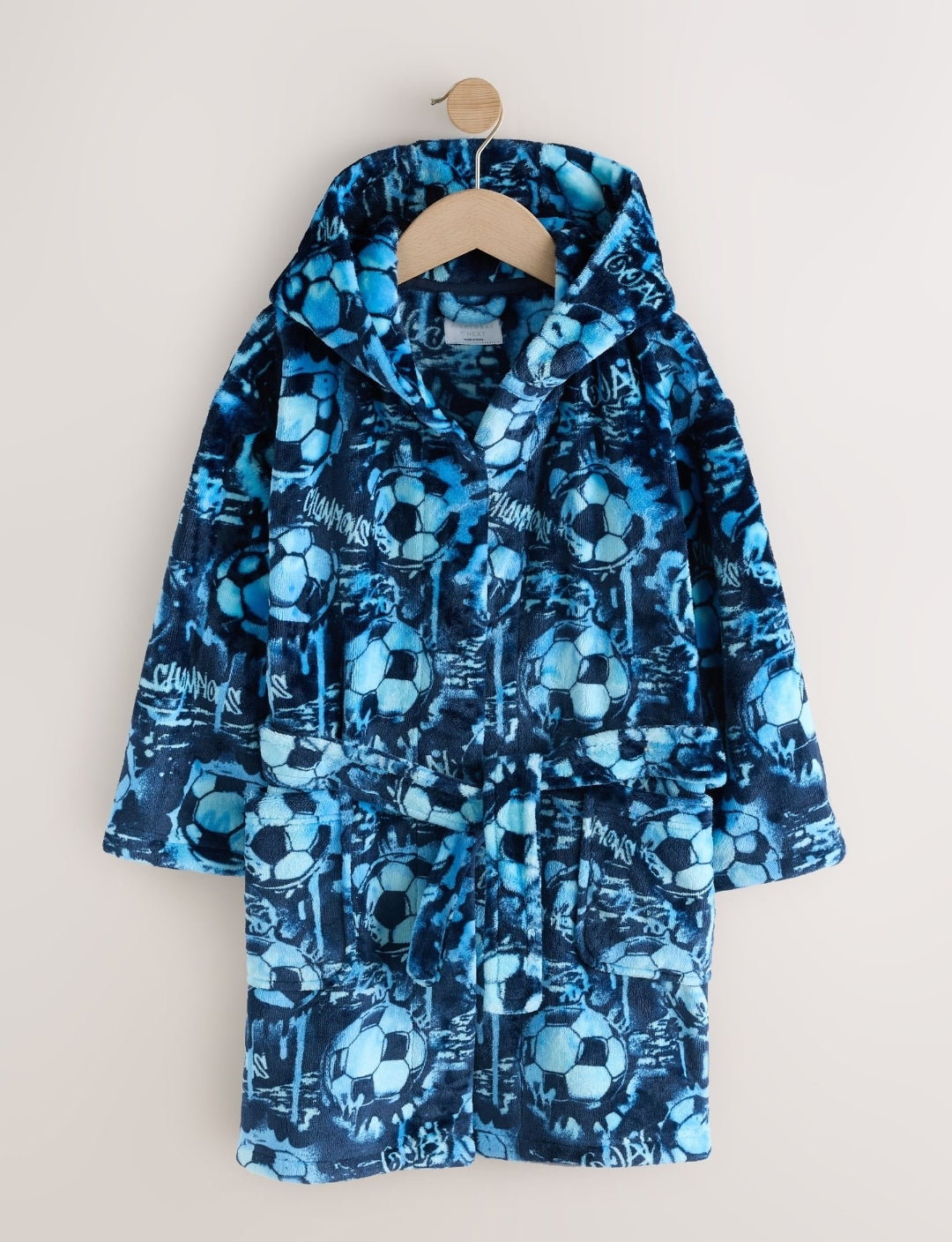 Blue Football Robe