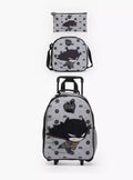 Batman Print 3-Piece School Trolley Bag Set  14 inches