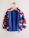 Red/Blue Aztech All Over Print Fleece
