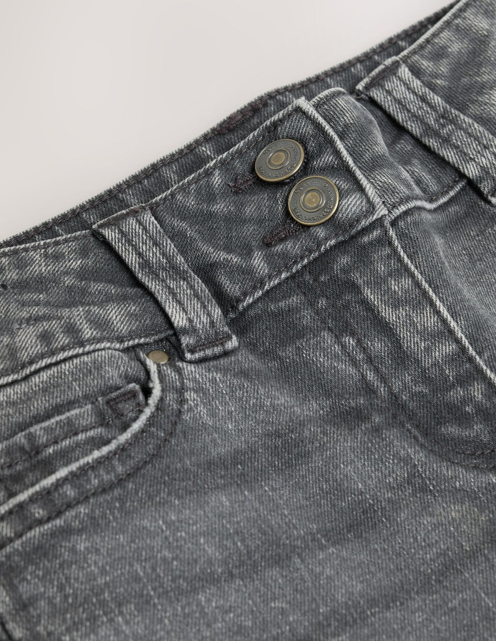 Charcoal Grey Diamante Butterfly
Flared Jeans