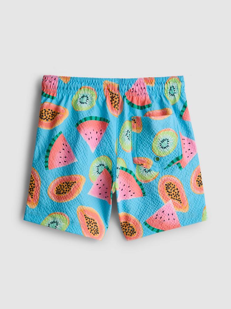 Fruit Printed Swim Shorts
