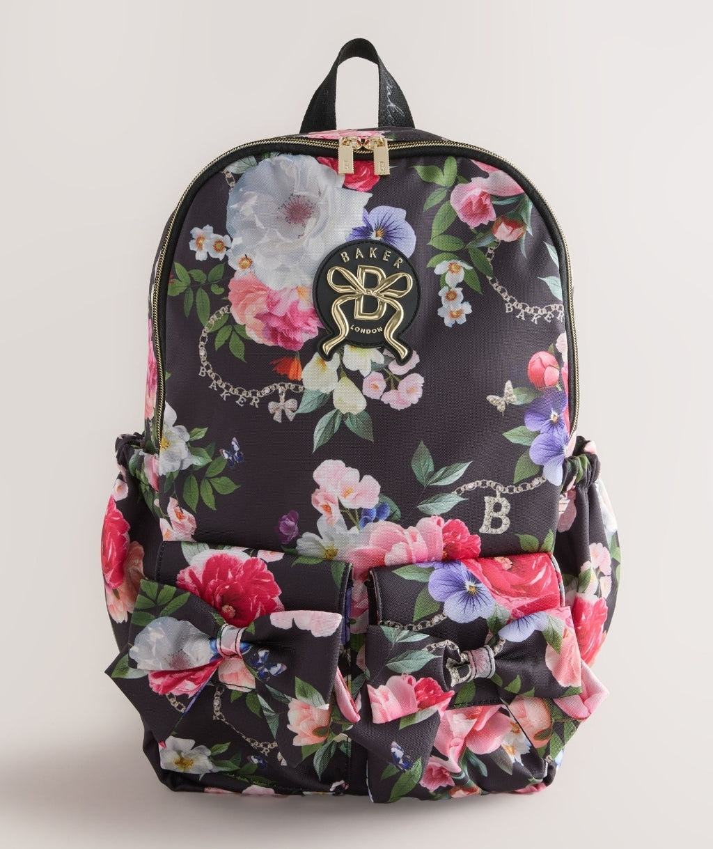 Baker by Ted Baker Black Back to School
Childrens Floral Bow Backpack