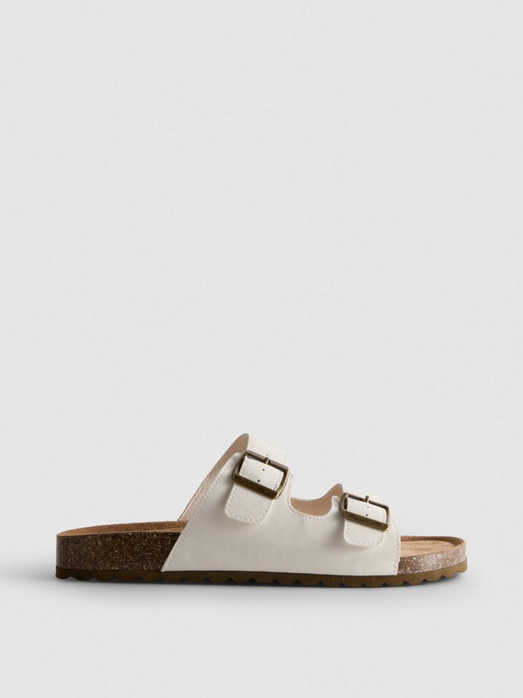 Double Buckle Strap Sandals