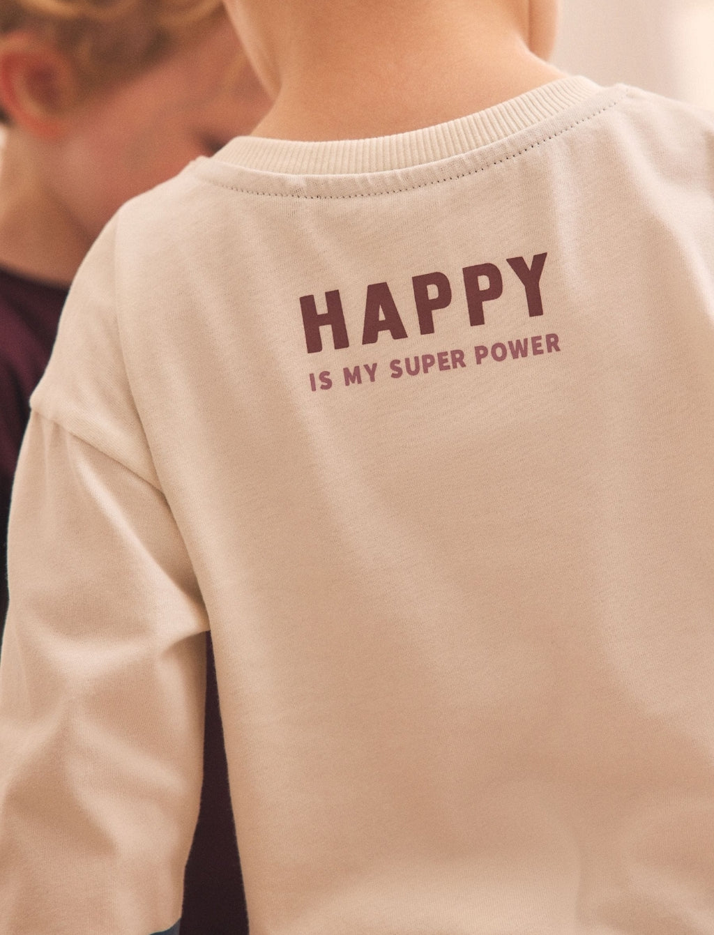 Burgundy/Ecru/Blue Oversized Pyjamas 3 Pack