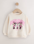 Cream Minnie Mouse Sweatshirt