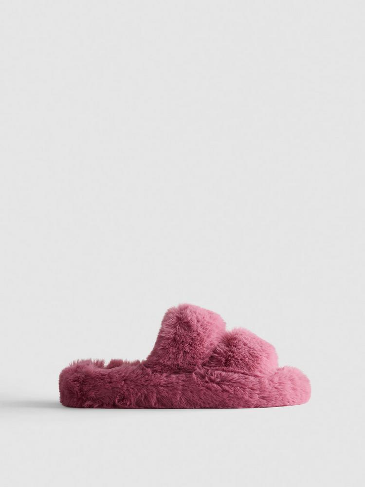 Primark Double Strap Fluffy Slippers