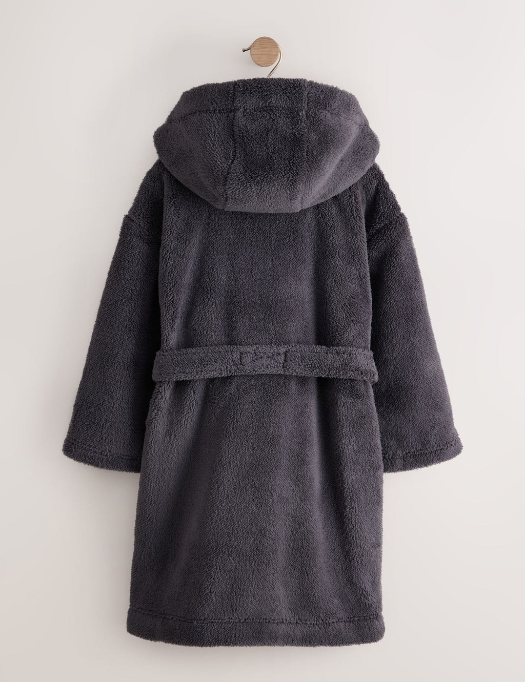 Grey Fleece Robe