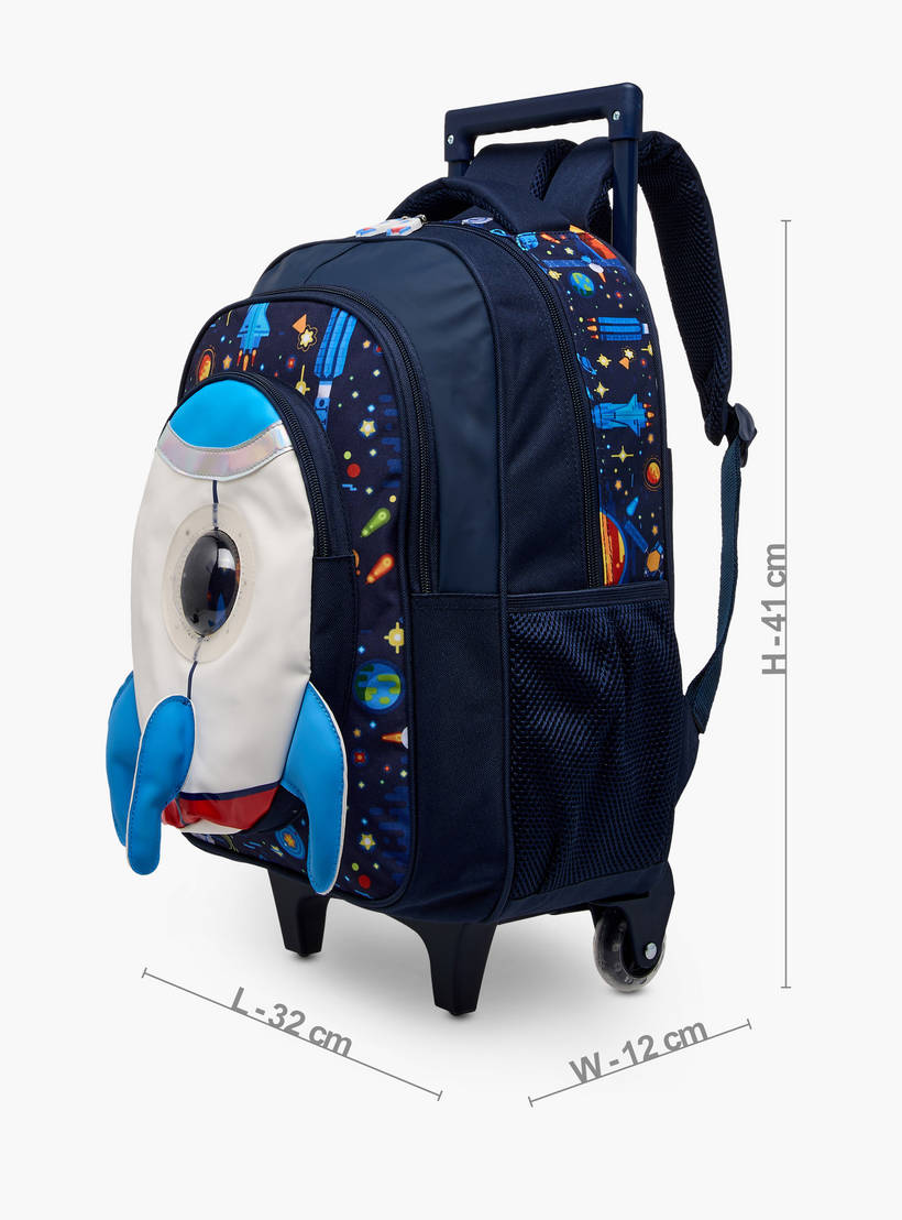 Juniors Space Trolley Bag 16 inch
