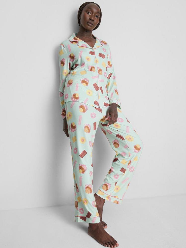 Primark Printed Boyfriend Pyjamas