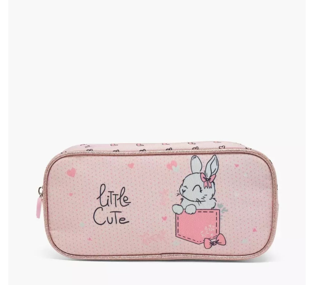 Rabbit Print 3-Piece School Trolley Bag Set 16 inches