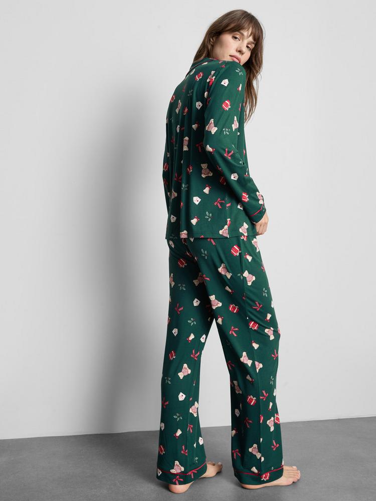 Primark Christmas Teddy Bear Boyfriend Pyjamas